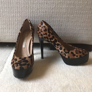 DVF Leopard Heels